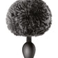Plug queue de lapin - noir
