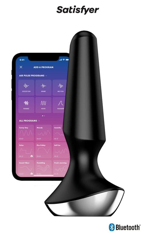 Plug vibrant connecté pour plaisir anal unisexe Ilicious 2 Noir - Satisfyer