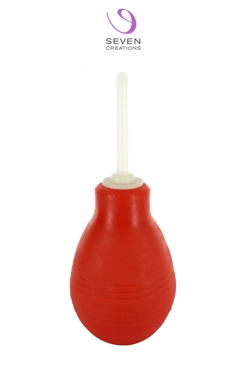 Poire à lavement anal unisexe 215ml 5.5cm insérable - Seven Création