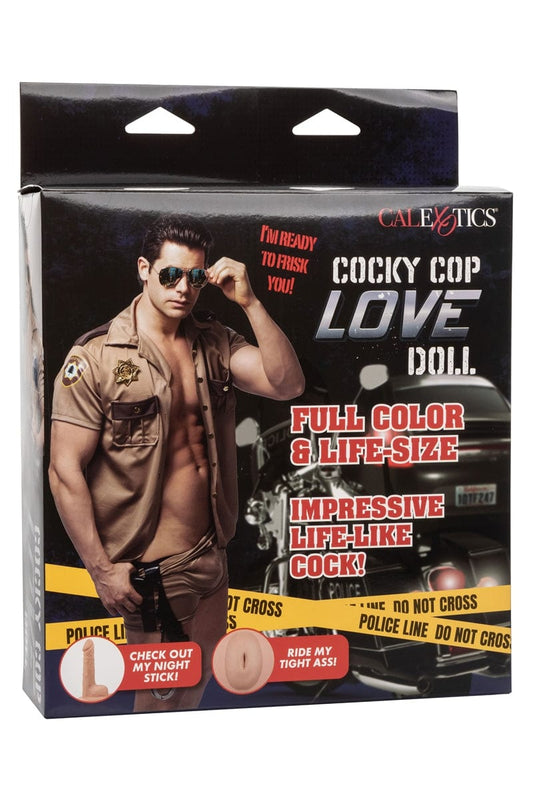 Poupée gonflable masculine jeune flic Cocky Cop Love Doll - Calexotics
