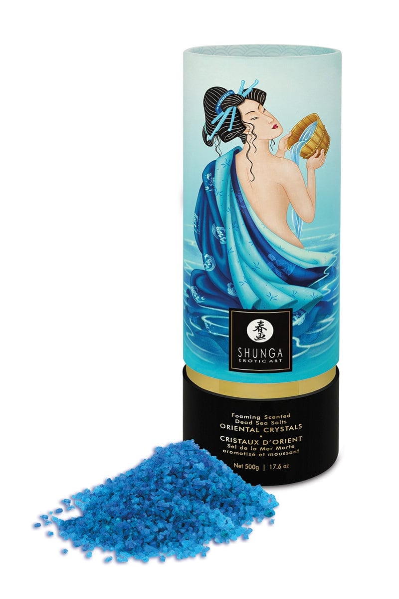 Sel de bain Océan de Tentations boîte 500 g Cristaux d'Orient - Shunga