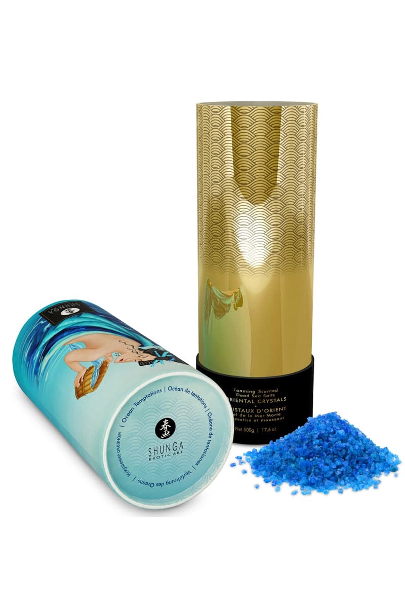 Sel de bain Océan de Tentations boîte 500 g Cristaux d'Orient - Shunga