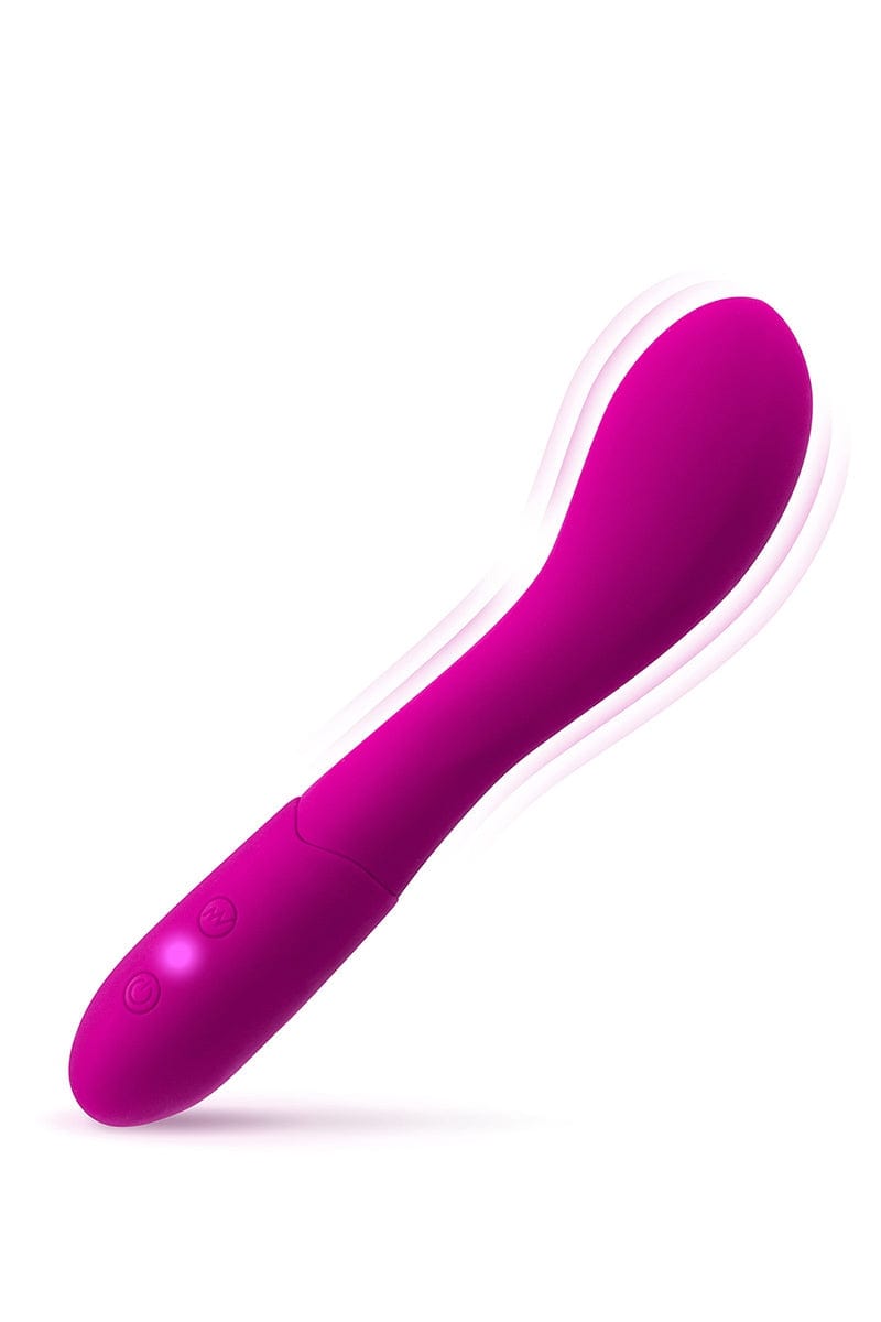 Sextoy vibromasseur spécial point G en silicone étanche Betty 18,6cm - Yoba