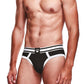 Slip noir et blanc slip de sport avec coquille confortable - Prowler