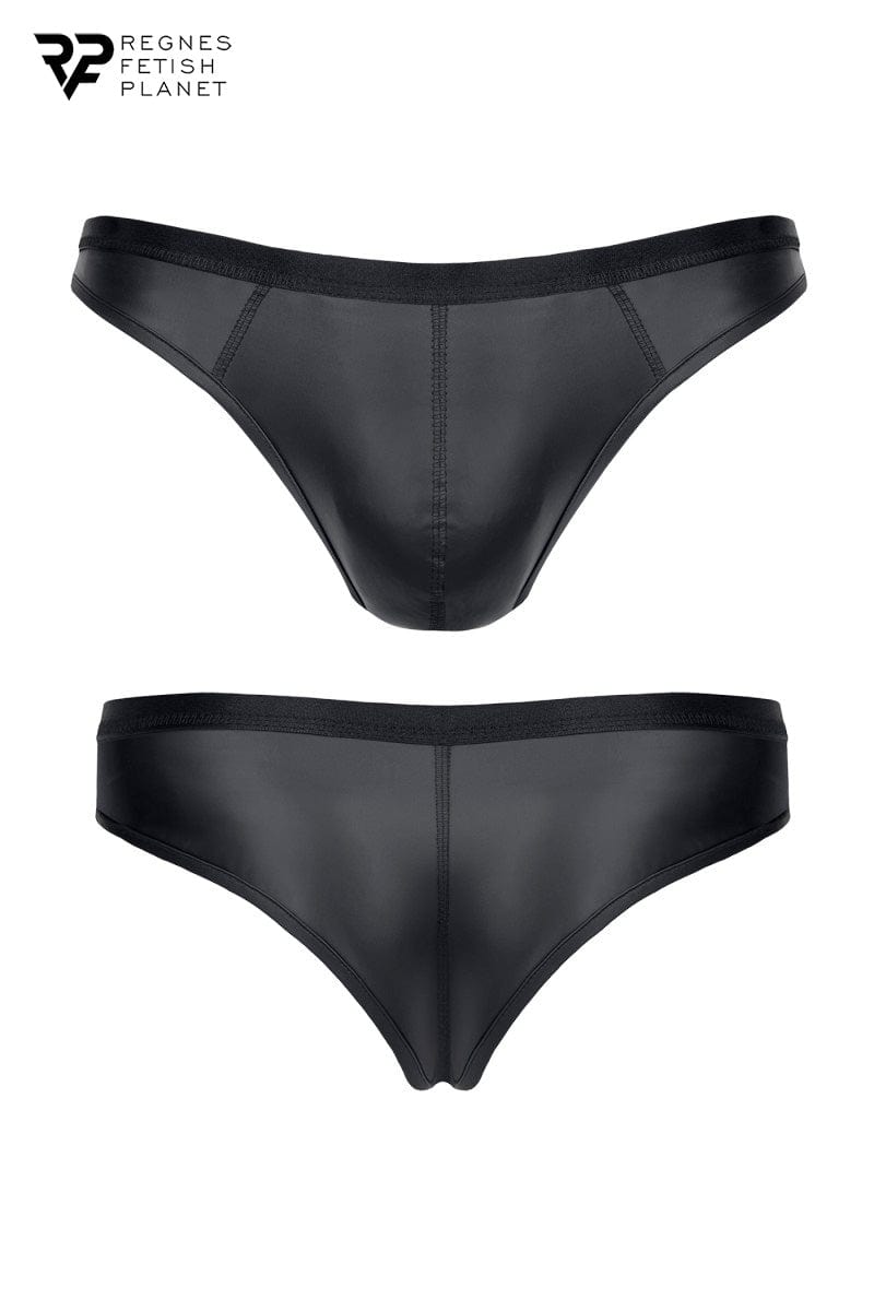 Slip noir sexy pour homme style brésilien wetlook - Regnes