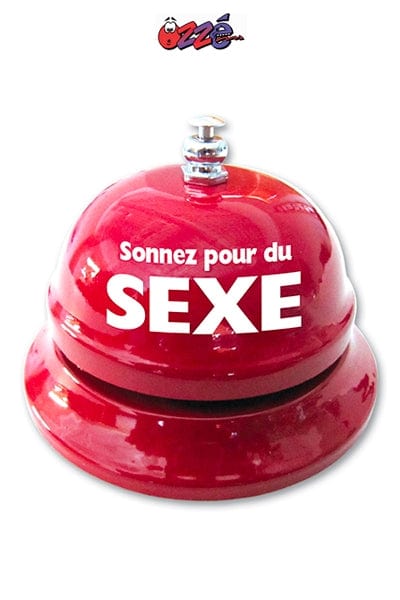 Sonnette de table humour coquin pour couple "Sonnez pour du sexe" - Ozzé