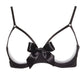 Soutien-gorge seins nus à balconnets avec noeuds de satin - Le Petit secret