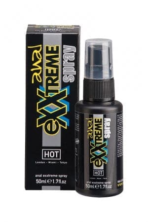 Spray anal à base d'eau Anal Extreme lubrifiant 50ml à la menthe - Hot