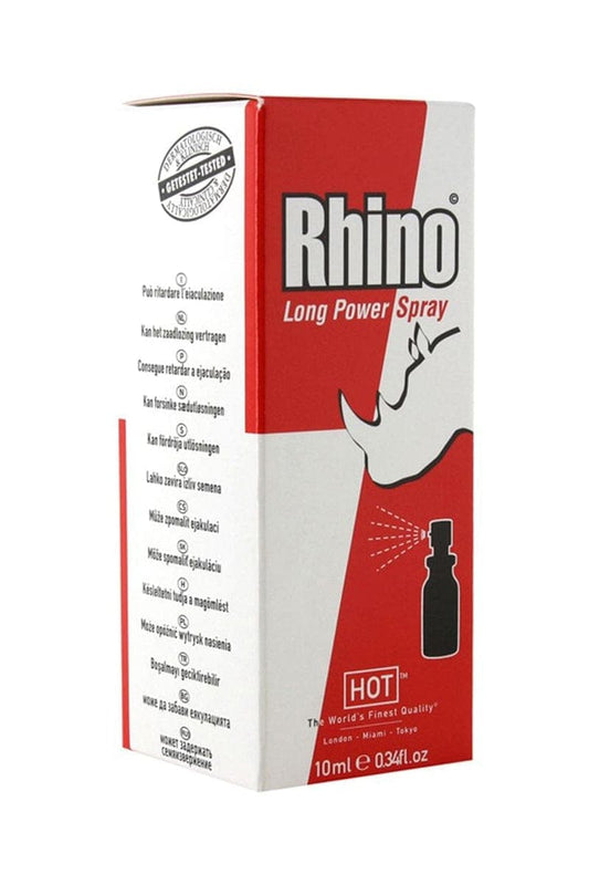 Spray retardant l'éjaculation précoce à base de plantes Rhino 10 ml - Hot