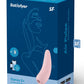 Stimulateur clitoridien air pulsé connecté Curvy 2+ rose 13,4cm - Satisfyer