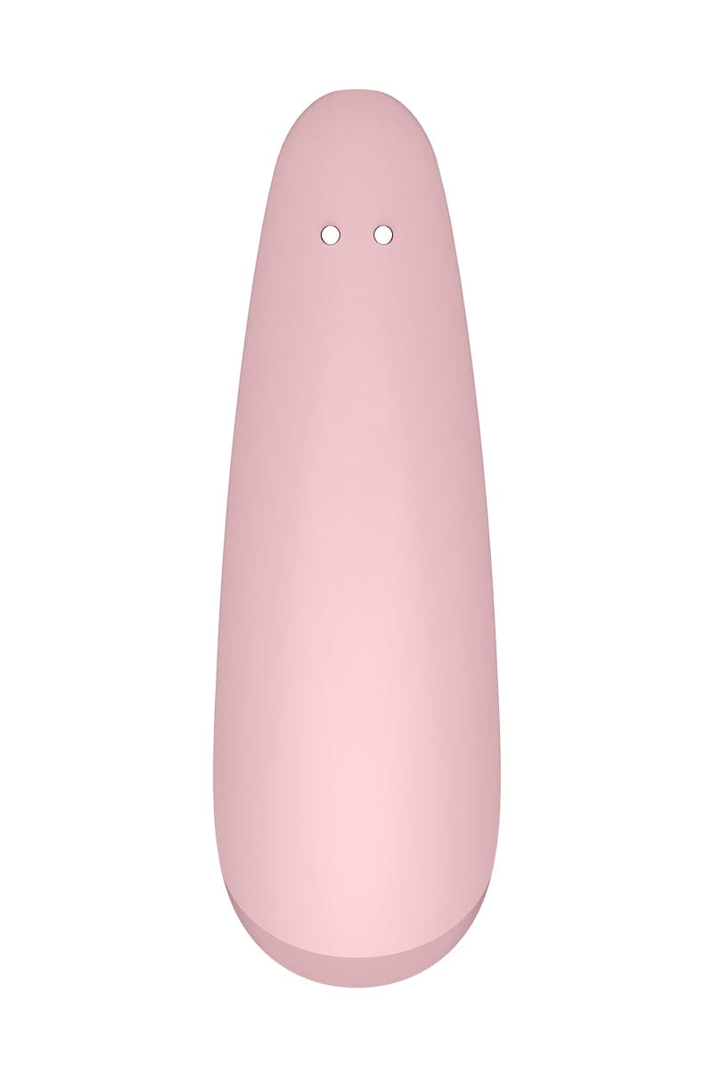 Stimulateur clitoridien air pulsé connecté Curvy 2+ rose 13,4cm - Satisfyer