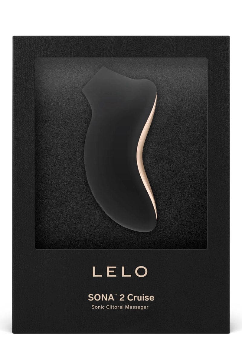Stimulateur clitoridien en ABS et silicone doux Sona 2 Cruise Noir - Lelo