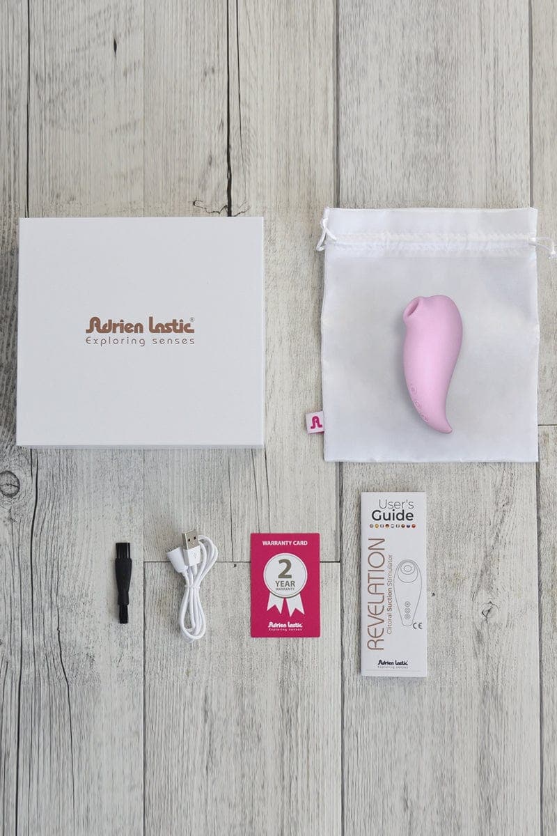 Stimulateur clitoridien par aspiration silicone doux Revelation - Adrien Lastic
