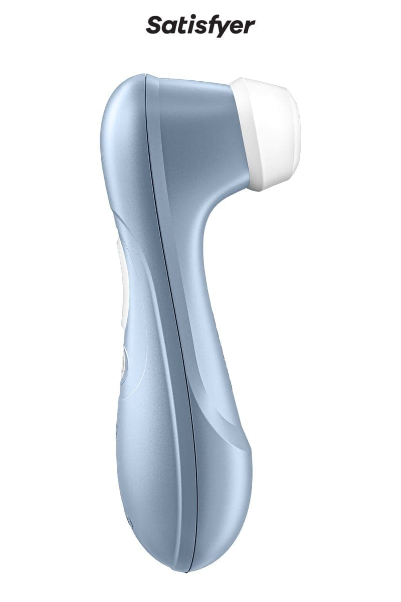 Stimulateur clitoridien sans contact pulsations Pro 2 bleu 15cm - Satisfyer