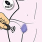 Stimulateur clitoridien télécommande sans fil Panty Vibe noir - FeelzToys