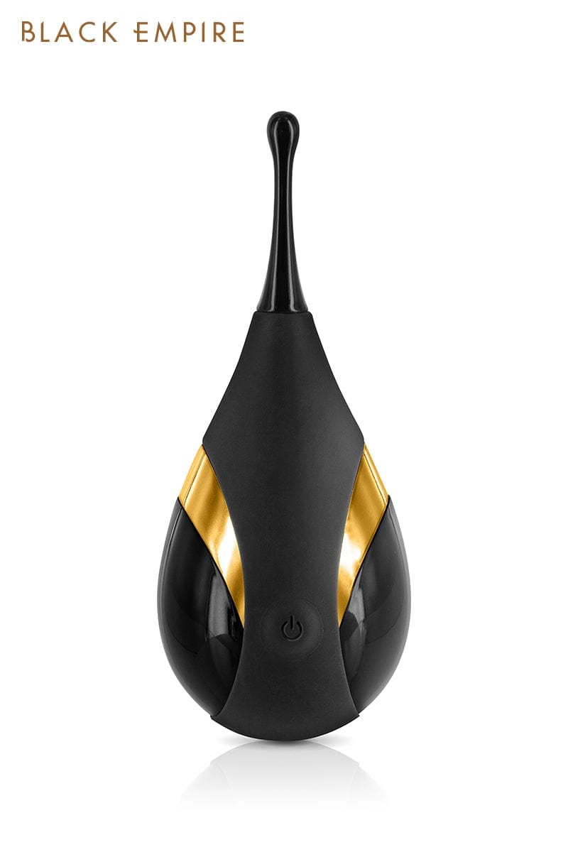 Stimulateur clitoridien vibrant en silicone étanche My Majesty - Black Empire