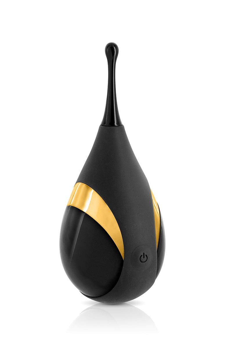 Stimulateur clitoridien vibrant en silicone étanche My Majesty - Black Empire