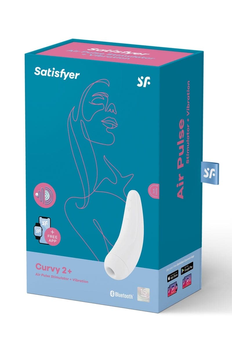 Stimulateur connecté Curvy 2+ blanc - Satisfyer