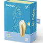 Stimulateur de clitoris Air Pulse format voyage Breeze doré - Satisfyer