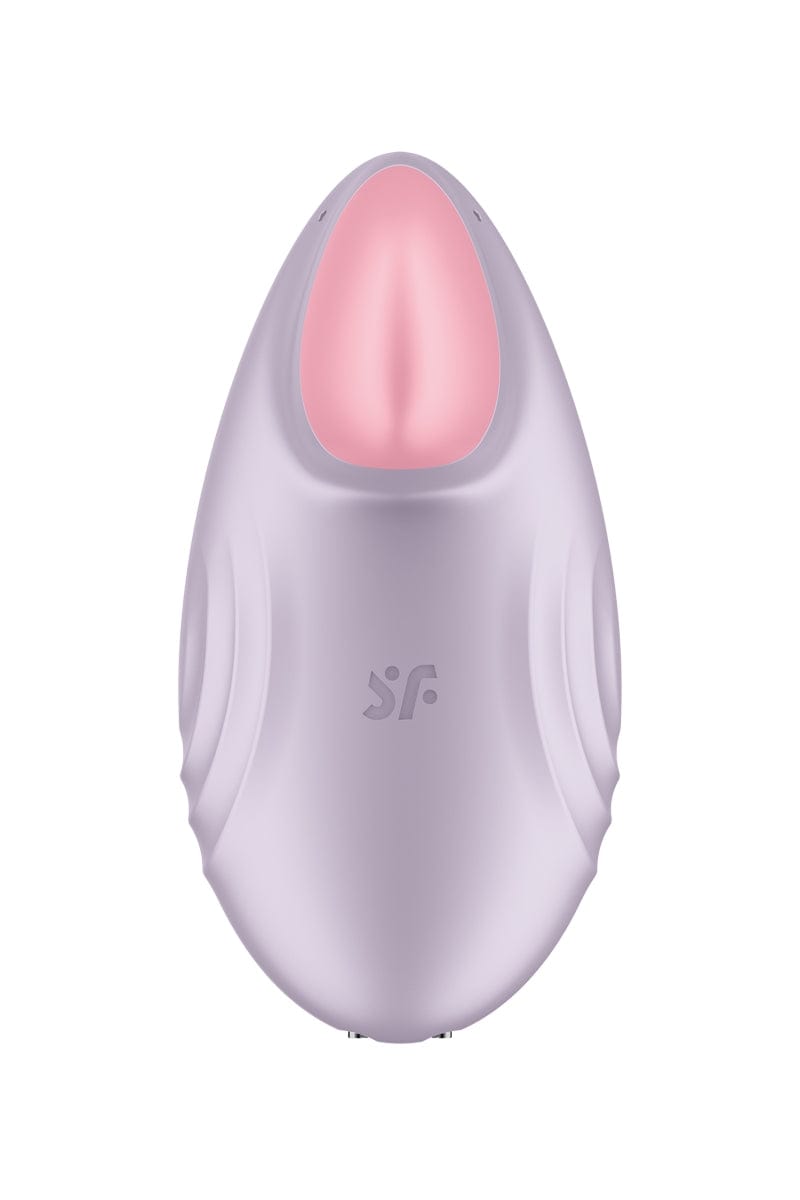 Stimulateur féminin connecté clitoris Tropical Tip lilas - Satisfyer