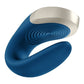 Stimulateur pour couple Double Love bleu 8,6 x 4,2 x 5,7 cm - Satisfyer