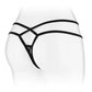 String ouvert en dentelle croisée noir Mylene - Fashion Secret
