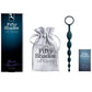 Tige anale chapelet anal 0,9-2,5 cm silicone - Fifty Shades Of Grey