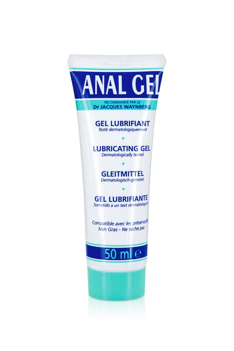Tube gel lubrifiant extra-glissant pour pénétration anale non grasse 50 ml - Lubrix