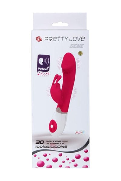 Vibro rabbit double stimulation à commande vocale Gene - Pretty Love