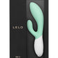 Vibro Rabbit en silicone étanche pulsation intense Ina 3 Seaweed - Lelo