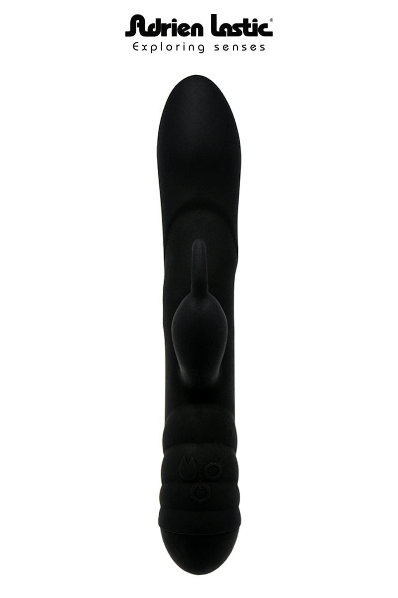 Vibro Rabbit rechargeable 20 modes 23 x 4 cm Twister - Adrien Lastic