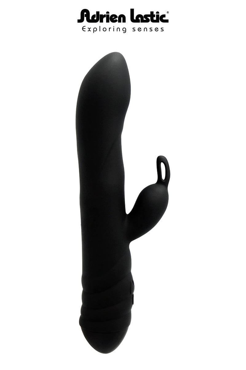 Vibro Rabbit rechargeable 20 modes 23 x 4 cm Twister - Adrien Lastic