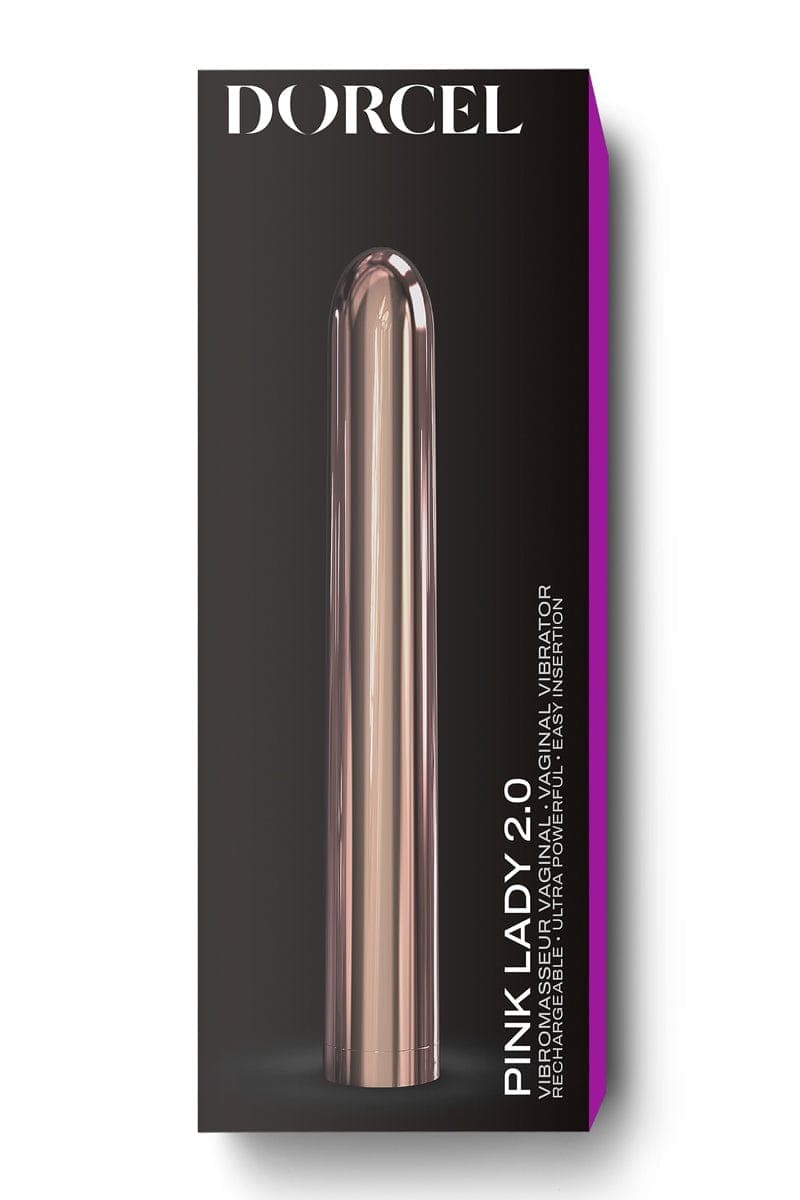 Vibro rose gold 10 modes de vibration Pink Lady 2.0 19cm - Dorcel