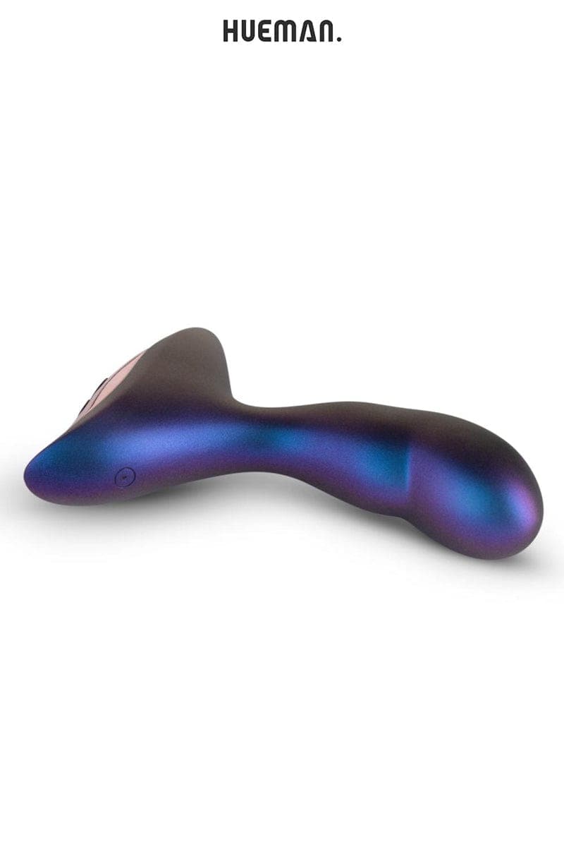 Vibromasseur anal plug vibrant télécommandé et rechargeable Intergalactic - Hueman