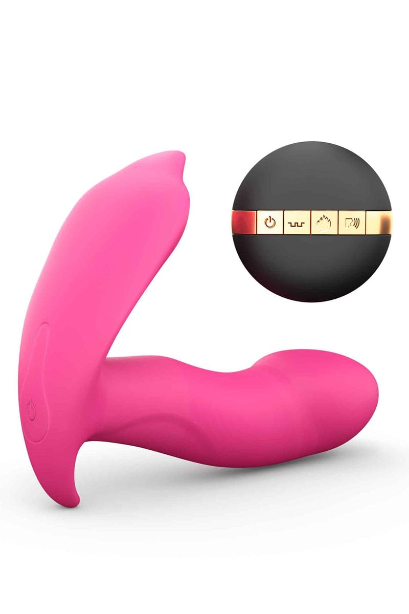 Vibromasseur couple télécommandé par la voix Secret Clit 12cm - Dorcel