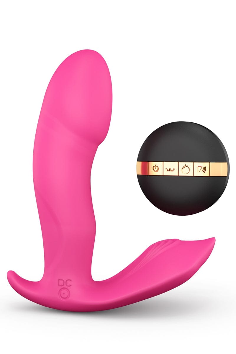 Vibromasseur couple télécommandé par la voix Secret Clit 12cm - Dorcel