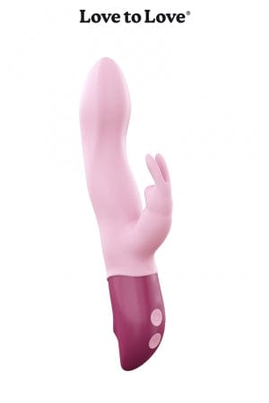 Vibromasseur courbé 7 modes de vibrations Hello Rabbit - Love to Love