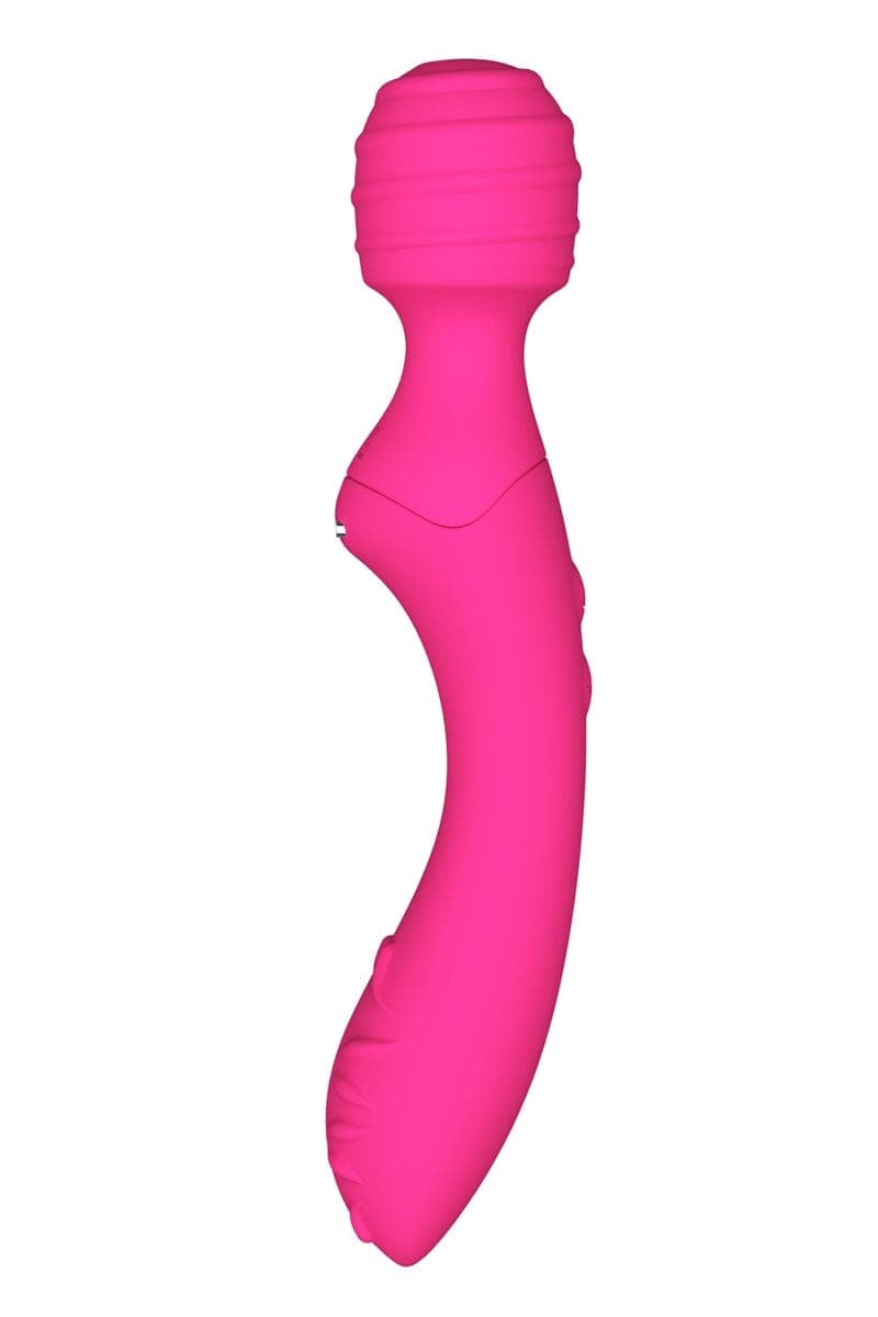 Vibromasseur double stimulateur vaginal et clitoris 2 en 1 Twist 22cm - Love To Love