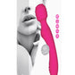 Vibromasseur double stimulateur vaginal et clitoris 2 en 1 Twist 22cm - Love To Love