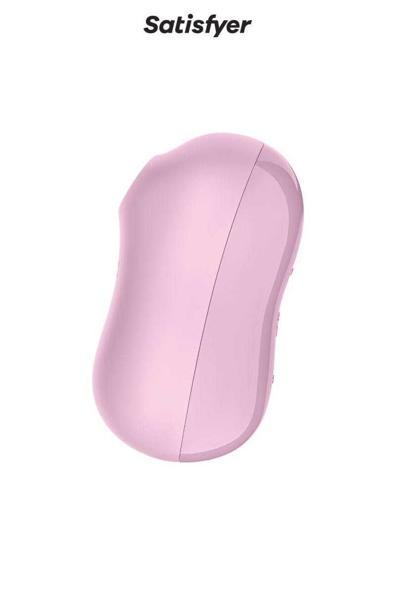 Vibromasseur double stimulation en silicone Cotton Candy lila - Satisfyer