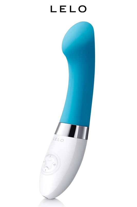 Vibromasseur féminin rechargeable Gigi 2 Bleu turquoise point G - Lelo