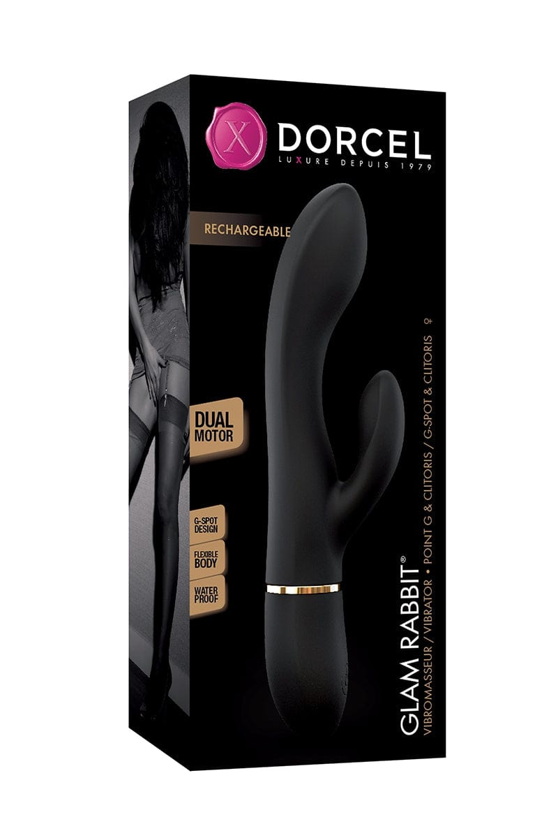 Vibromasseur point G et clitoris Glam Rabbit rechargeable 10 modes - Dorcel