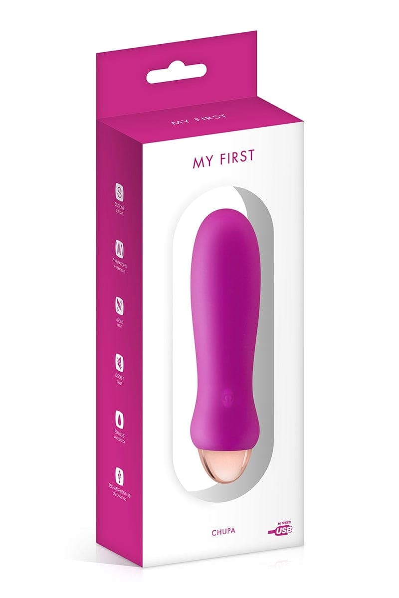 Vibromasseur rechargeable Chupa rose - My First