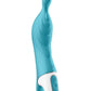 Vibromasseur rechargeable en silicone point A A-Mazing 2 Turquoise - Satisfyer