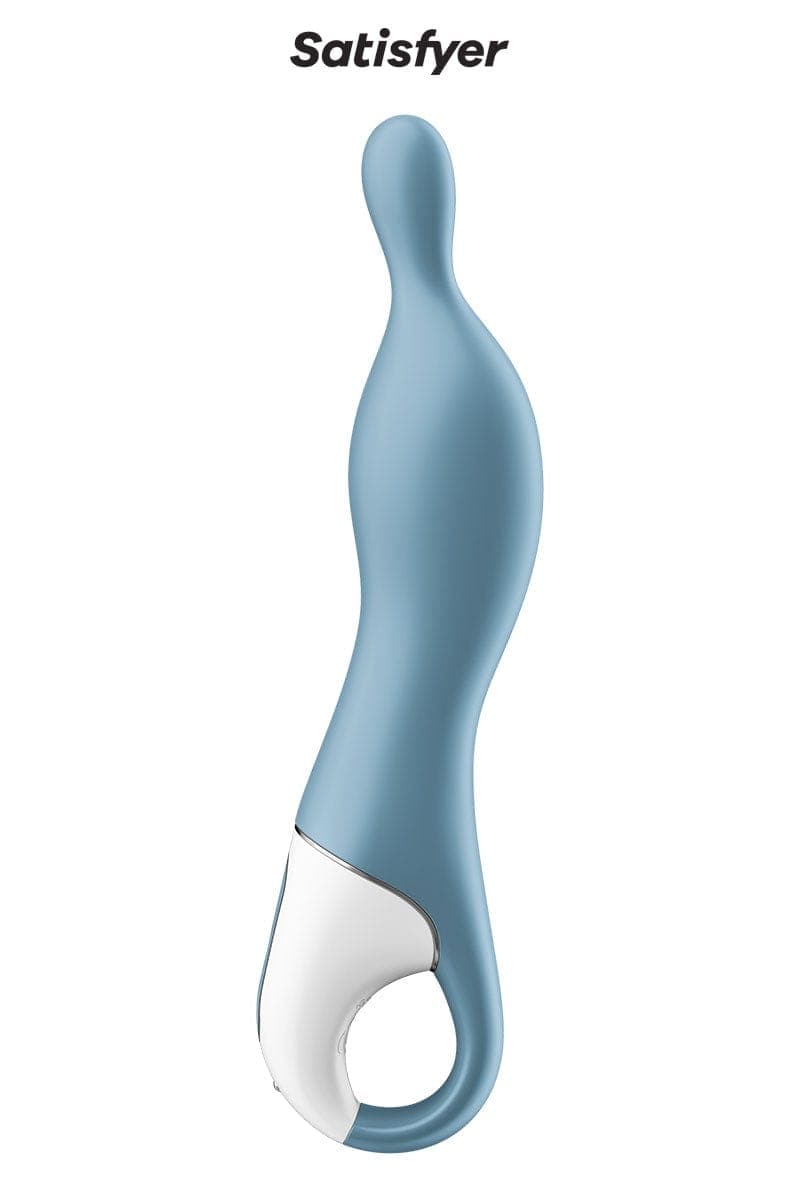 Vibromasseur rechargeable et étanche A-Mazing 1 Bleu point A - Satisfyer