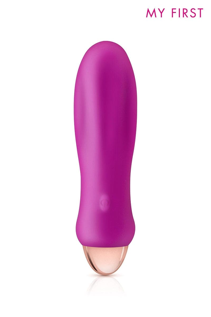 Vibromasseur rechargeable Rocket rose - My First