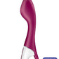 Vibromasseur stimulation vaginale chauffant Hot spot 21cm - Satisfyer