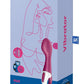 Vibromasseur stimulation vaginale chauffant Hot spot 21cm - Satisfyer