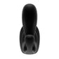 Vibromasseur strié triple stimulation Top Secret+ noir 10cm - Satisfyer