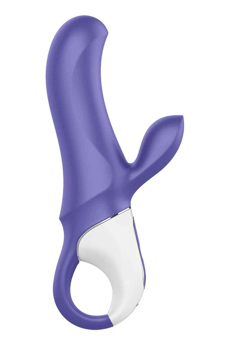 Vibromasseur vaginal et clitoridien étanche Magic Bunny 17,8cm - Satisfyer